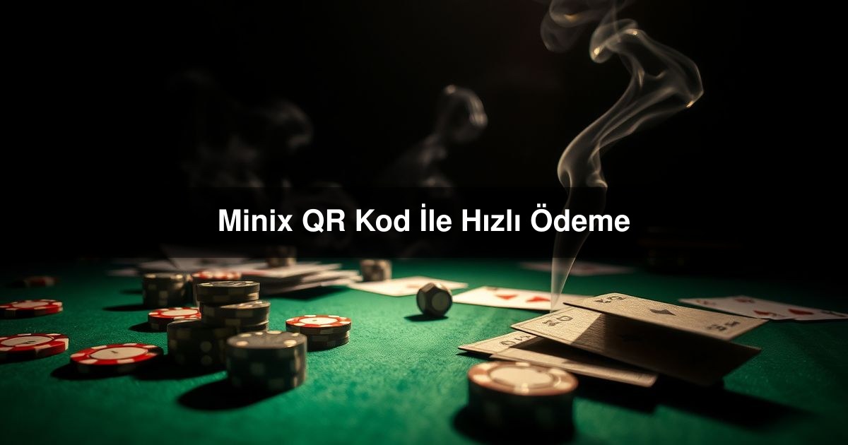 You are currently viewing Minix QR Kod İle Hızlı Ödeme